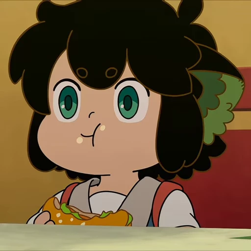 🍔 Стикер «The Legend of Hei» для Telegram