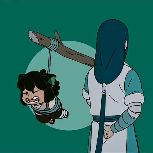 🤬 Стикер «The Legend of Hei» для Telegram