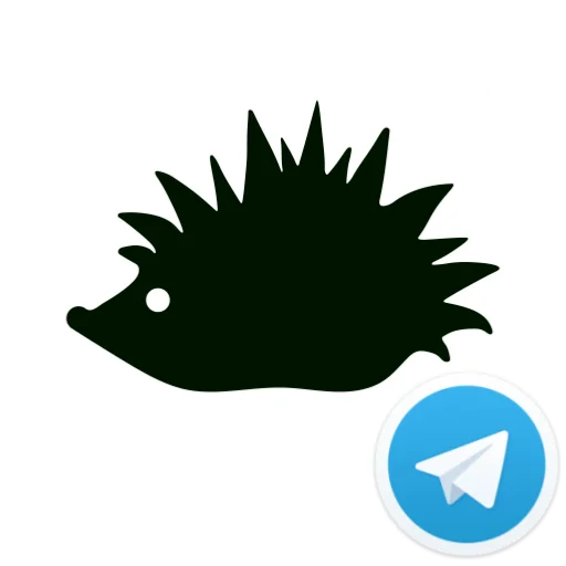 🍽 Стикер «Hedgehogs» для Telegram