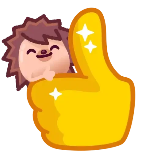 🐦 Стикер «Hedgehogs» для Telegram