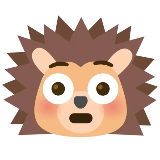 🔳 Стикер «Hedgehogs» для Telegram
