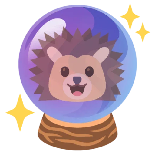 🐶 Стикер «Hedgehogs» для Telegram