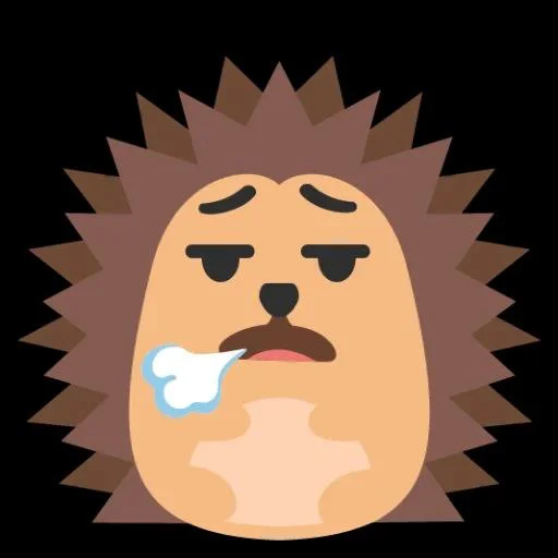 🤩 Стикер «Hedgehogs» для Telegram