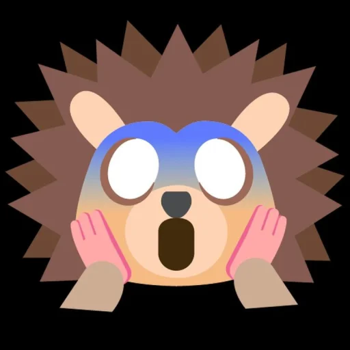 🤩 Стикер «Hedgehogs» для Telegram