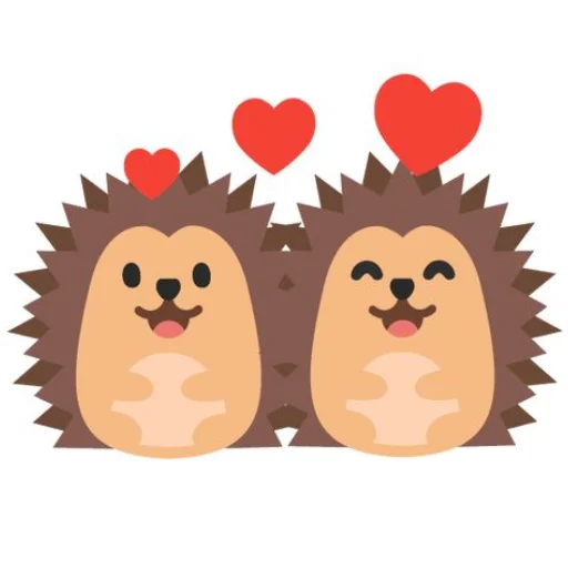👍 Стикер «Hedgehogs» для Telegram