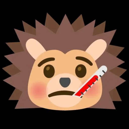 🤩 Стикер «Hedgehogs» для Telegram