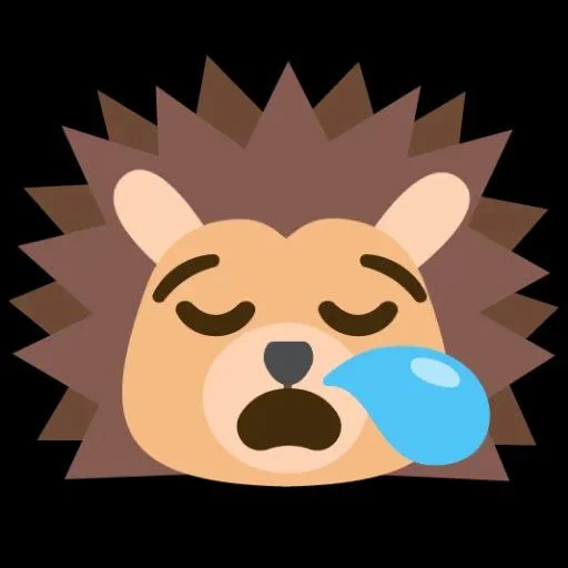 🤩 Стикер «Hedgehogs» для Telegram