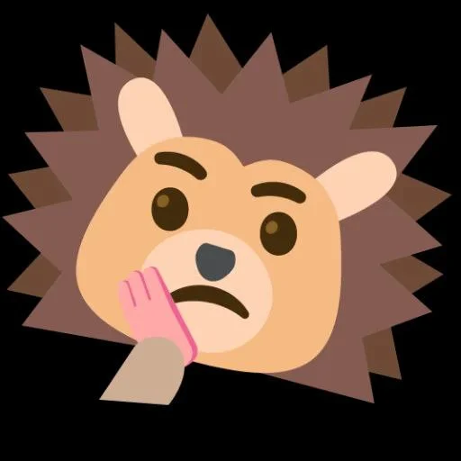 🤩 Стикер «Hedgehogs» для Telegram