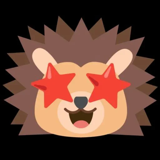 🤩 Стикер «Hedgehogs» для Telegram