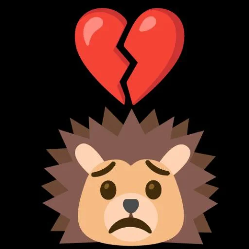 🤩 Стикер «Hedgehogs» для Telegram