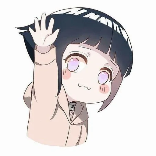 👋 Стикер «Hinata Hyuga» для Telegram