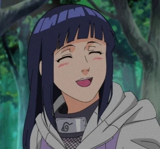 😄 Стикер «Hinata Hyuga» для Telegram