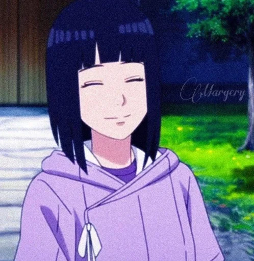 😊 Стикер «Hinata Hyuga» для Telegram