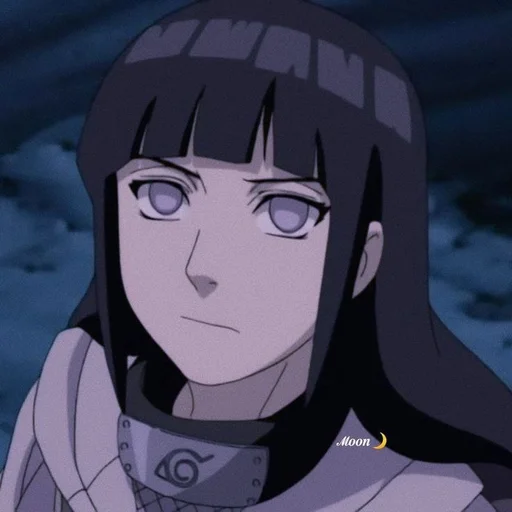 😐 Стикер «Hinata Hyuga» для Telegram