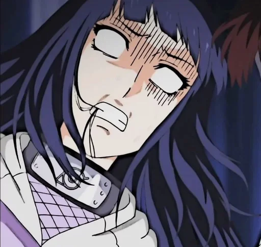 😱 Стикер «Hinata Hyuga» для Telegram