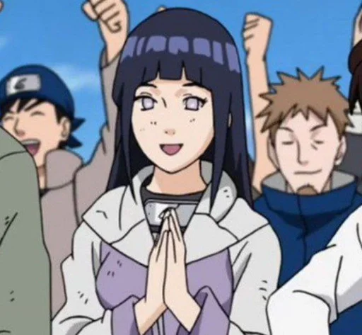 😍 Стикер «Hinata Hyuga» для Telegram