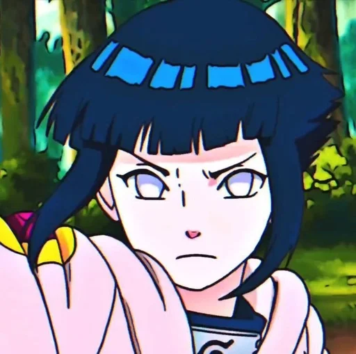 😠 Стикер «Hinata Hyuga» для Telegram