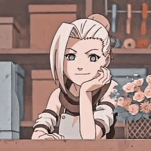 👌 Стикер «Ino Yamanaka» для Telegram