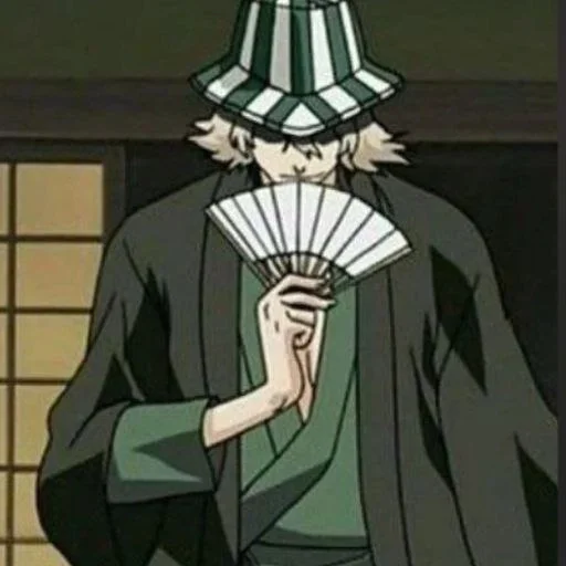 😋 Стикер «Urahara Kisuke» для Telegram