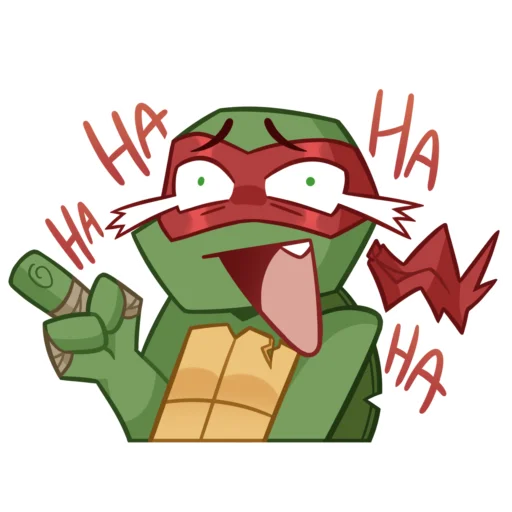😜 Стикер «TMNT 2012» для Telegram