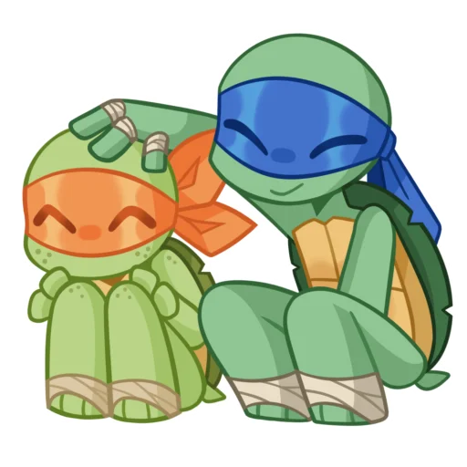 😷 Стикер «TMNT 2012» для Telegram
