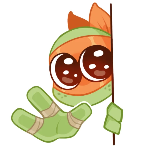 🖐 Стикер «TMNT 2012» для Telegram
