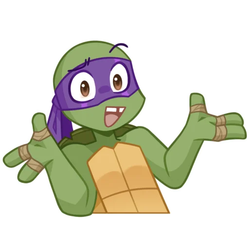 🤷‍♂️ Стикер «TMNT 2012» для Telegram