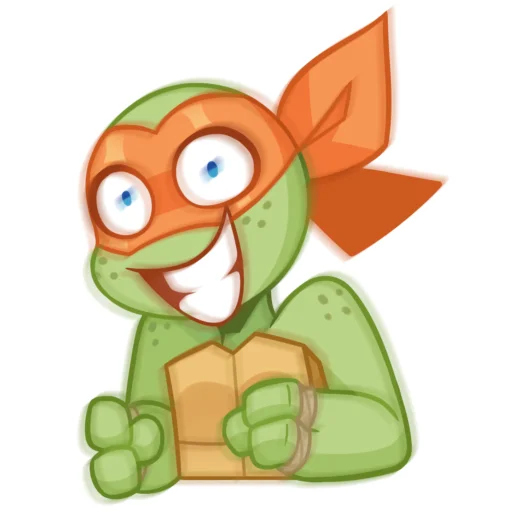 😃 Стикер «TMNT 2012» для Telegram