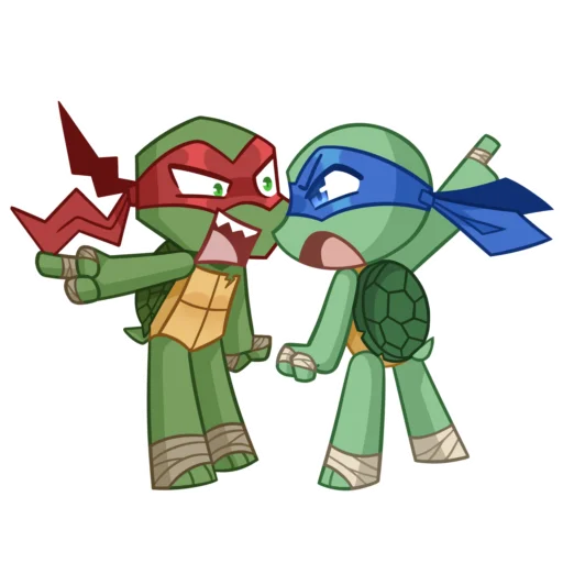 😡 Стикер «TMNT 2012» для Telegram