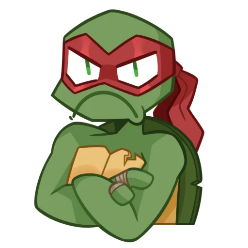 😠 Стикер «TMNT 2012» для Telegram