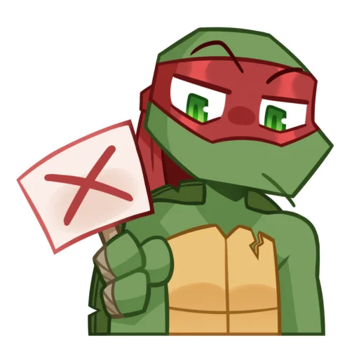 ❌ Стикер «TMNT 2012» для Telegram