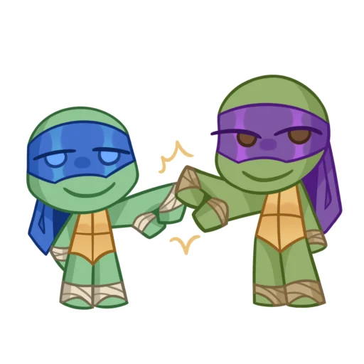 🤜 Стикер «TMNT 2012» для Telegram