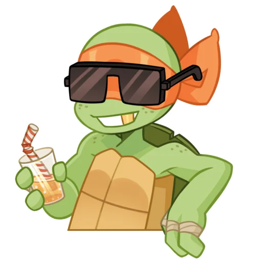 😎 Стикер «TMNT 2012» для Telegram
