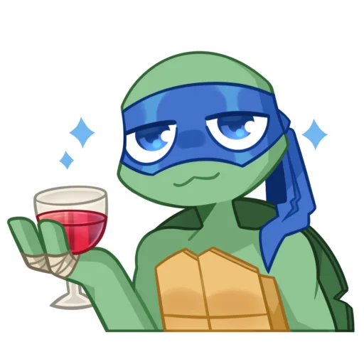 🍷 Стикер «TMNT 2012» для Telegram