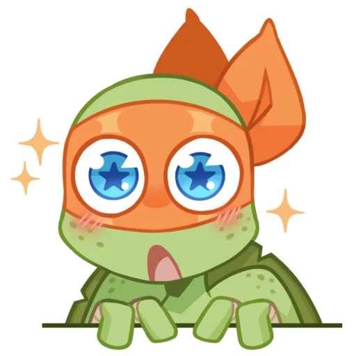 😍 Стикер «TMNT 2012» для Telegram