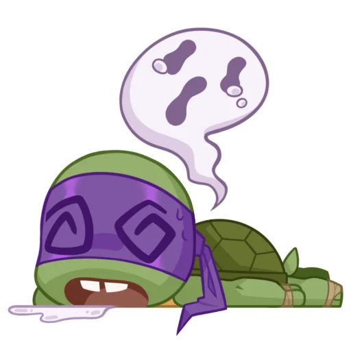 😮‍💨 Стикер «TMNT 2012» для Telegram