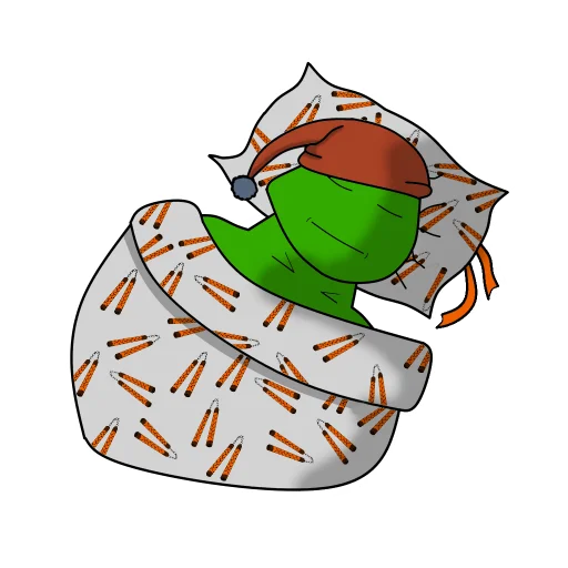 😴 Стикер «ЧНС» для Telegram