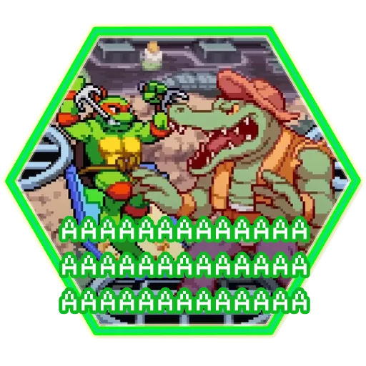 😳 Стикер «TMNT Shredders Revenge» для Telegram
