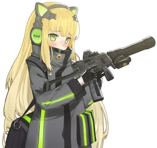 😍 Стикер «TMP (girls&;frontline)» для Telegram