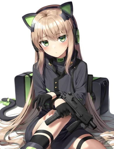 😍 Стикер «TMP (girls&;frontline)» для Telegram
