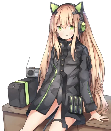 😍 Стикер «TMP (girls&;frontline)» для Telegram