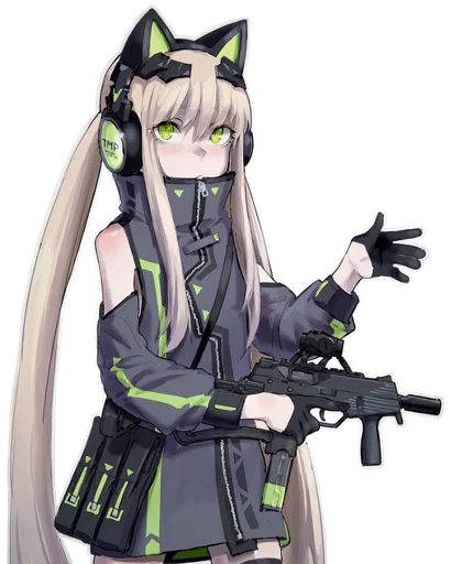 😍 Стикер «TMP (girls&;frontline)» для Telegram