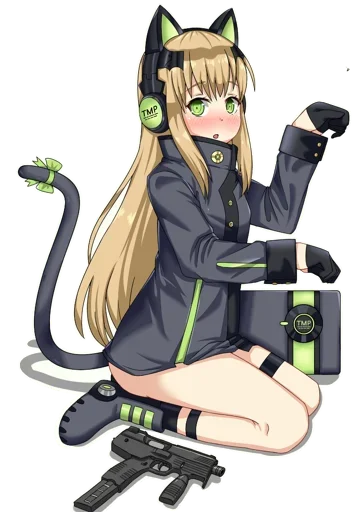 😍 Стикер «TMP (girls&;frontline)» для Telegram