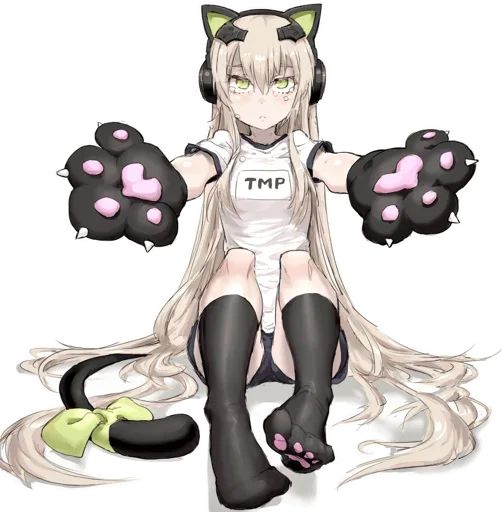 😍 Стикер «TMP (girls&;frontline)» для Telegram