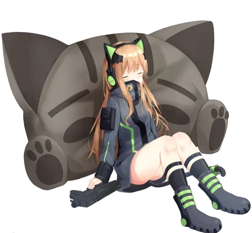 😍 Стикер «TMP (girls&;frontline)» для Telegram