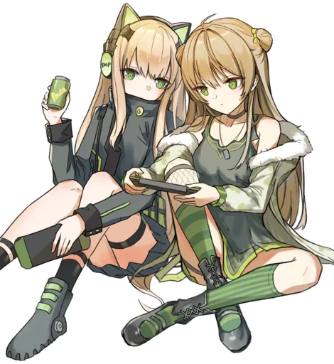 😍 Стикер «TMP (girls&;frontline)» для Telegram