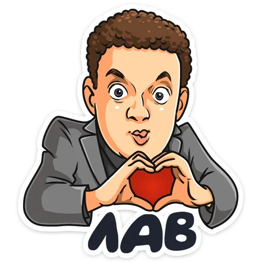 ❤️ Стикер «Телеканал ТНТ 2019» для Telegram