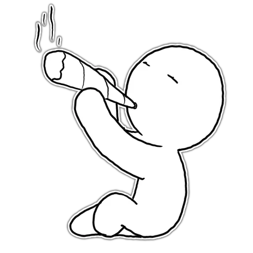 😆 Стикер «ТО "420"» для Telegram