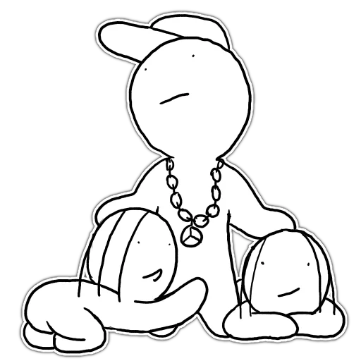 😛 Стикер «ТО "420"» для Telegram