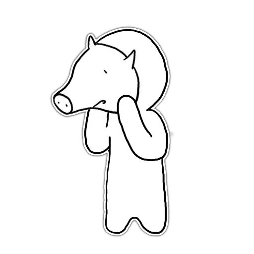 🙁 Стикер «ТО "420"» для Telegram